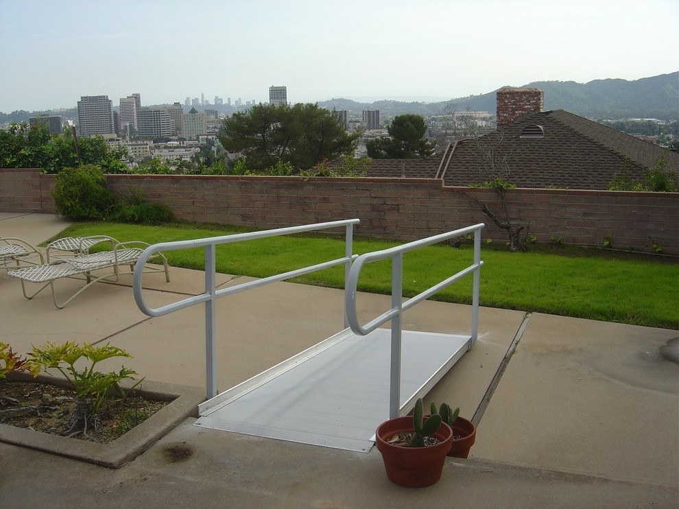Wheelchair ramps Traditional Los Angeles by Gamburd Inc Houzz