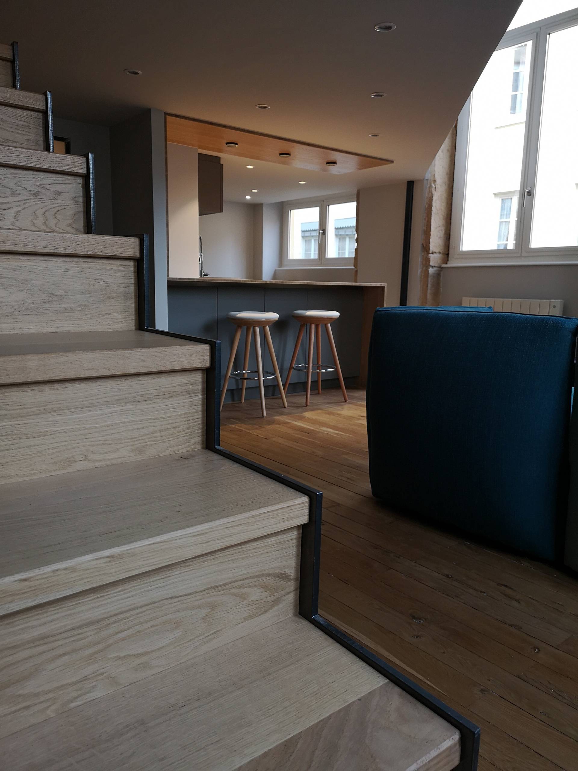 Rénovation d'un Canut à la Croix Rousse