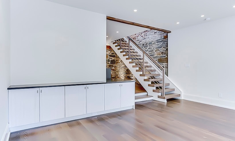40_Contemporary Staircase in Historic Georgetown's Mule House, Washington DC 200