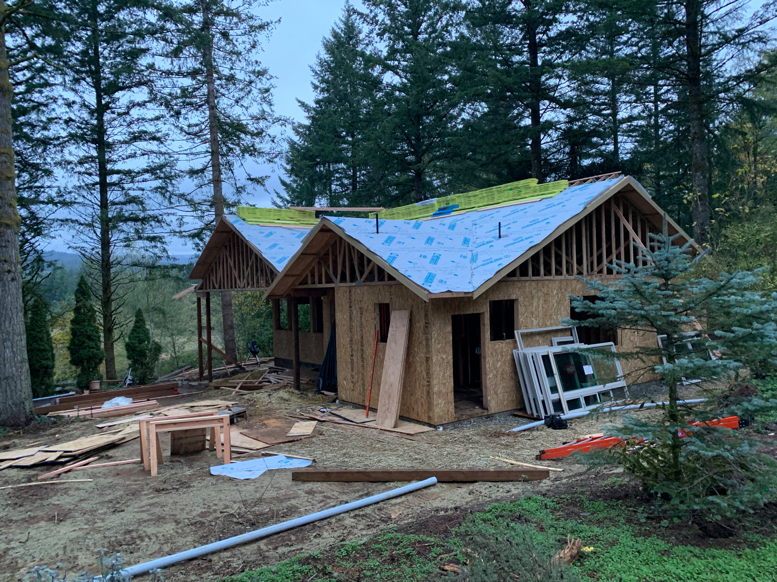New home construction Dave and Gris