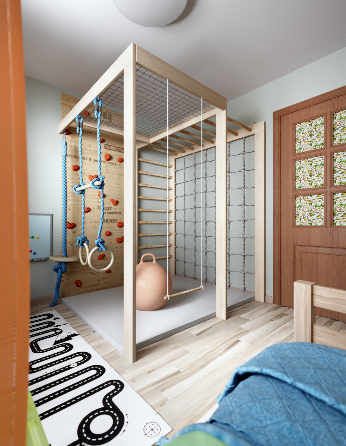 Комната для мальчика 3 года