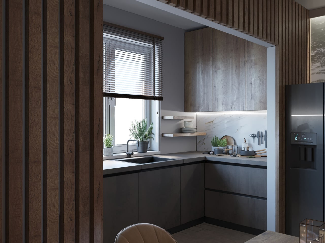 Таинственный лес, кухня