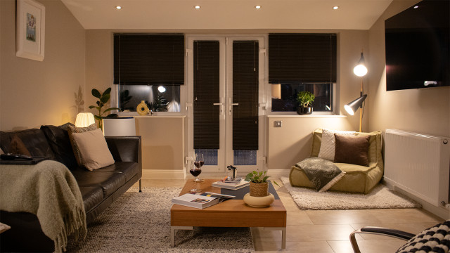Living Room, Cambridge moderne-dagligstue