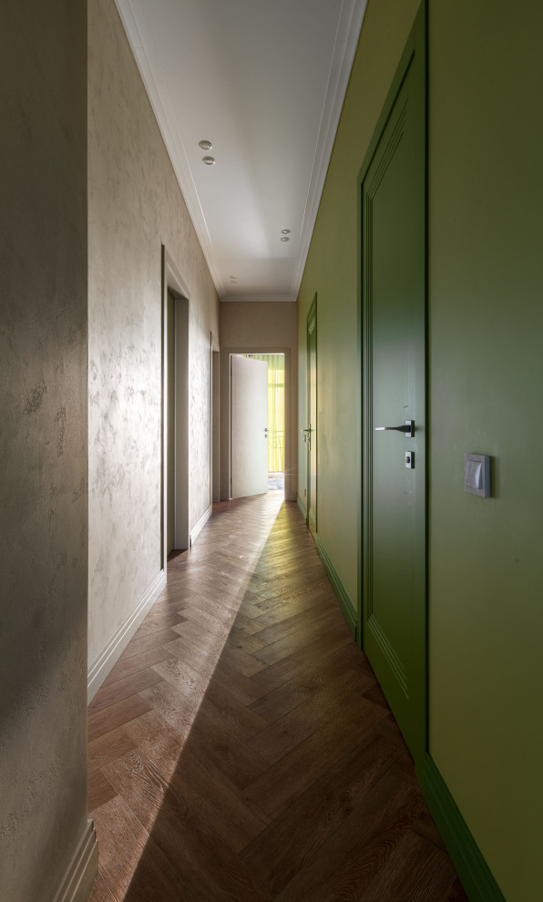 Винтаж в ярком интерьере 4-х комнатной квартиры