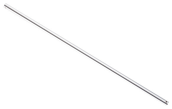Lucci Air Downrod, Brushed Chrome, 12"
