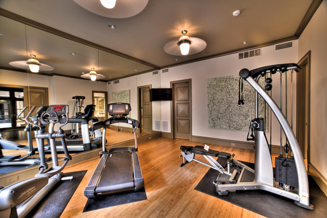 Exercise Room mediterraneo-palestra-in-casa