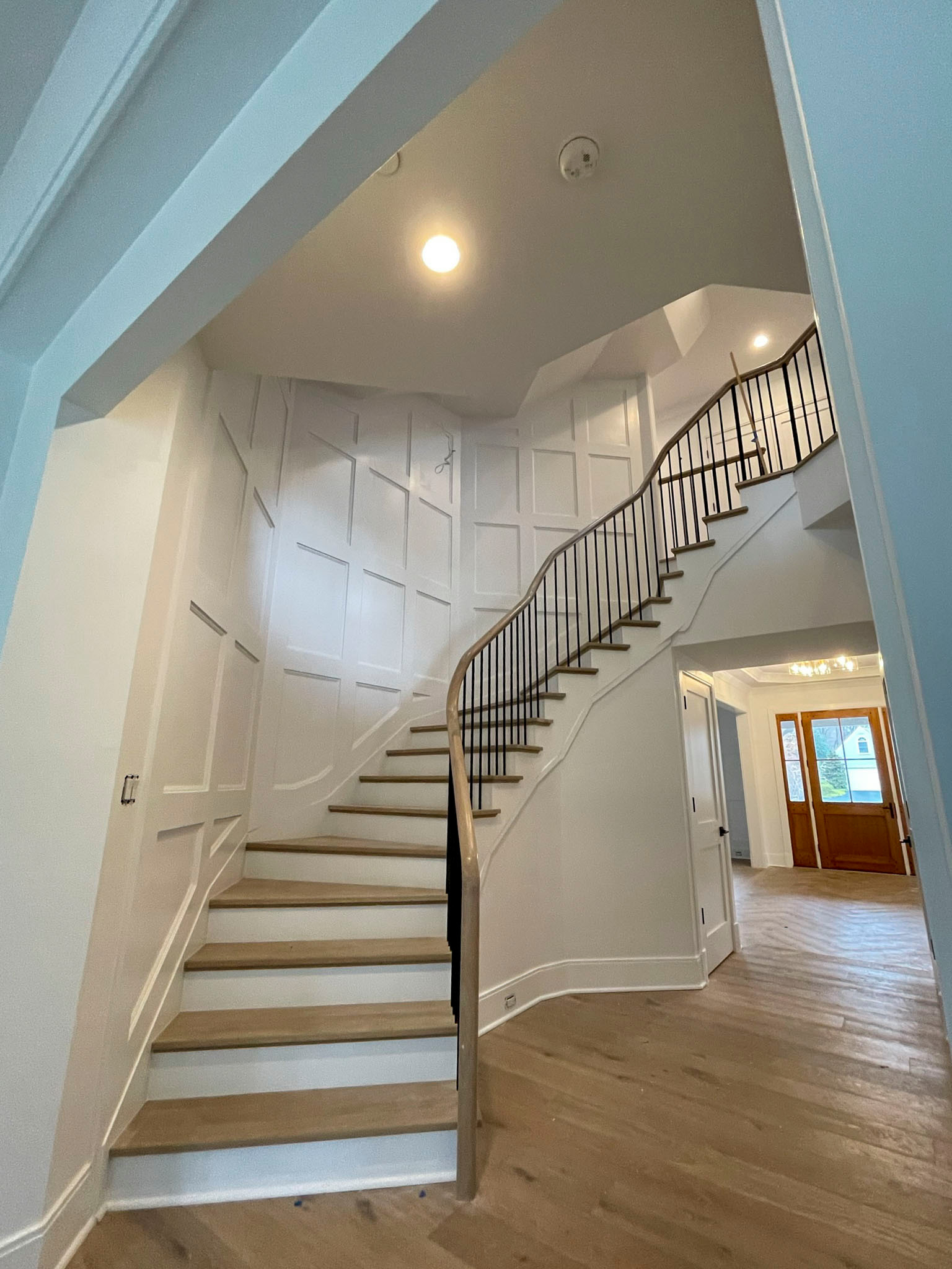 100_Hexagonal Floating-Staircase, Bethesda MD 20817
