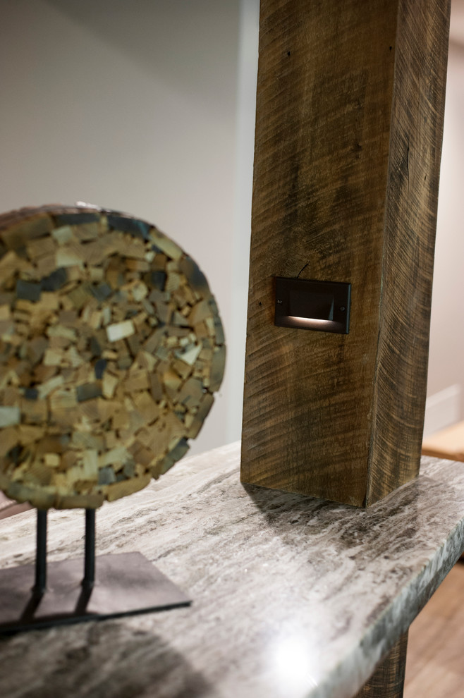 Mountain style basement photo in Cincinnati