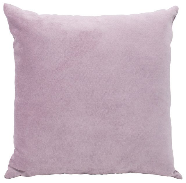 Solid Decorative Pillow, Pink Contemporary Decorative Pillows by