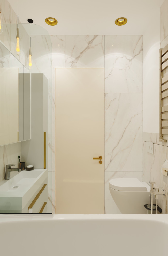 Проект "Белее белого" санузел