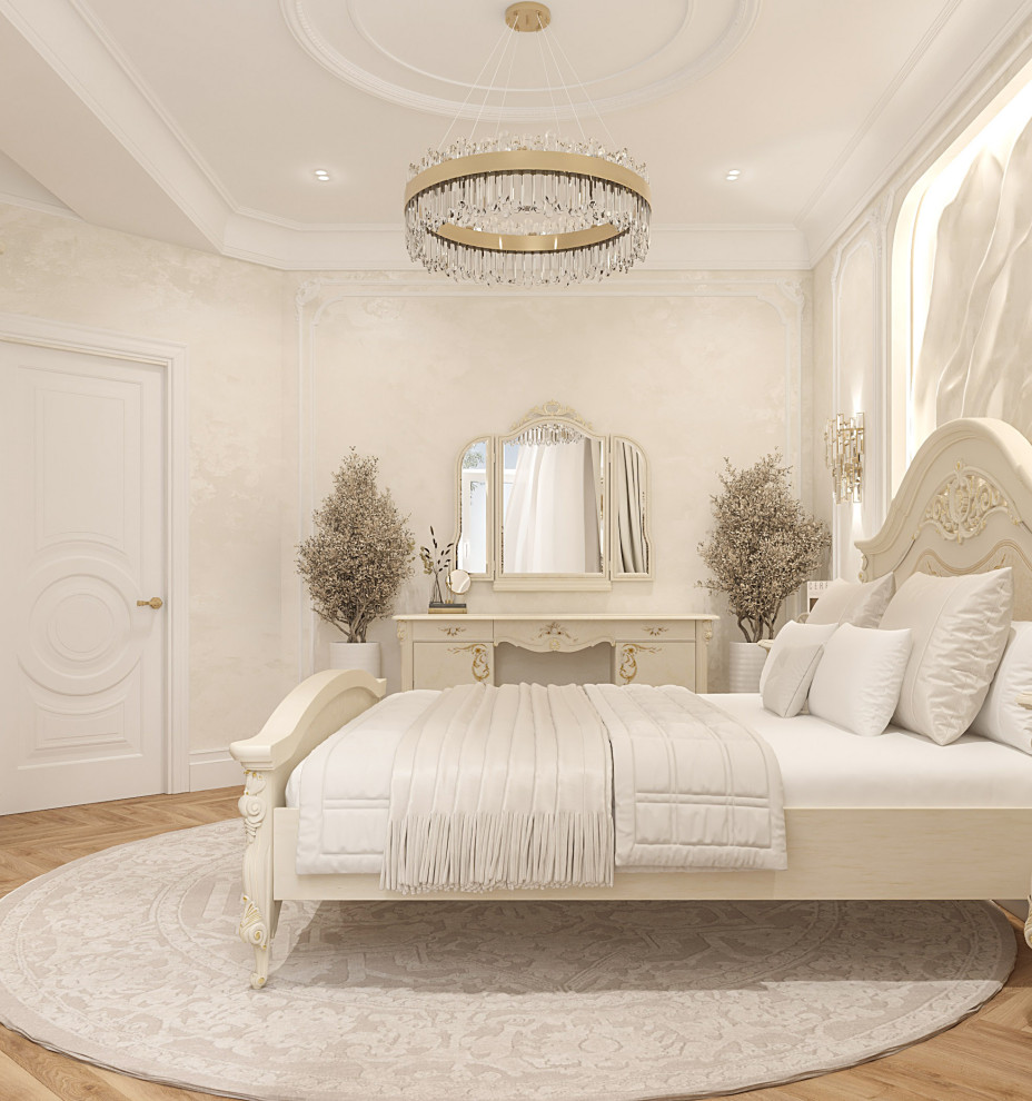 Интерьер Женской спальни . Таунхаус в КП "Образцово"