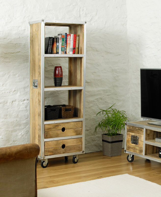 Roadie Chic Industrial Bookcase