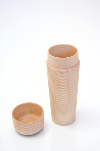 Japanese Wood Tea Canister