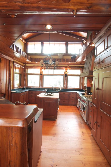 Gull rustic rustic-kitchen