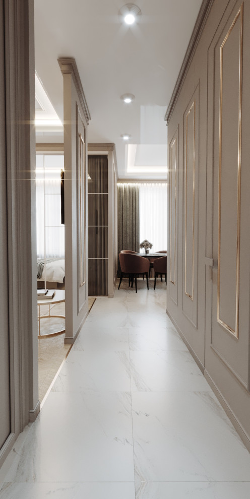 Проект маленькой квартиры 40 кв.м. ЖК Level Амурская