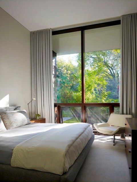 Lake County Estate modern-bedroom