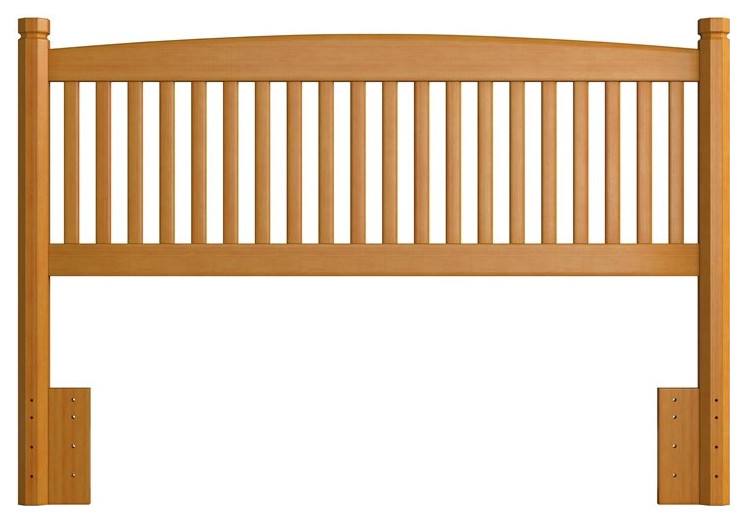 Hillsdale Furniture Oak Tree Full/Queen Wood Headboard in Country Pine