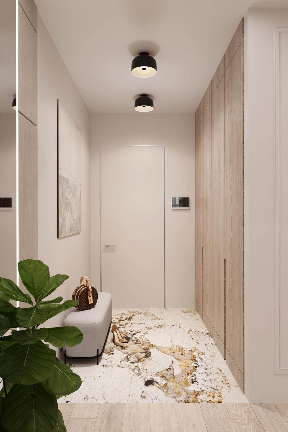 Современный дизайн проект и дизайнерский ремонт в ЖК «Русский Дом» — 170 метров