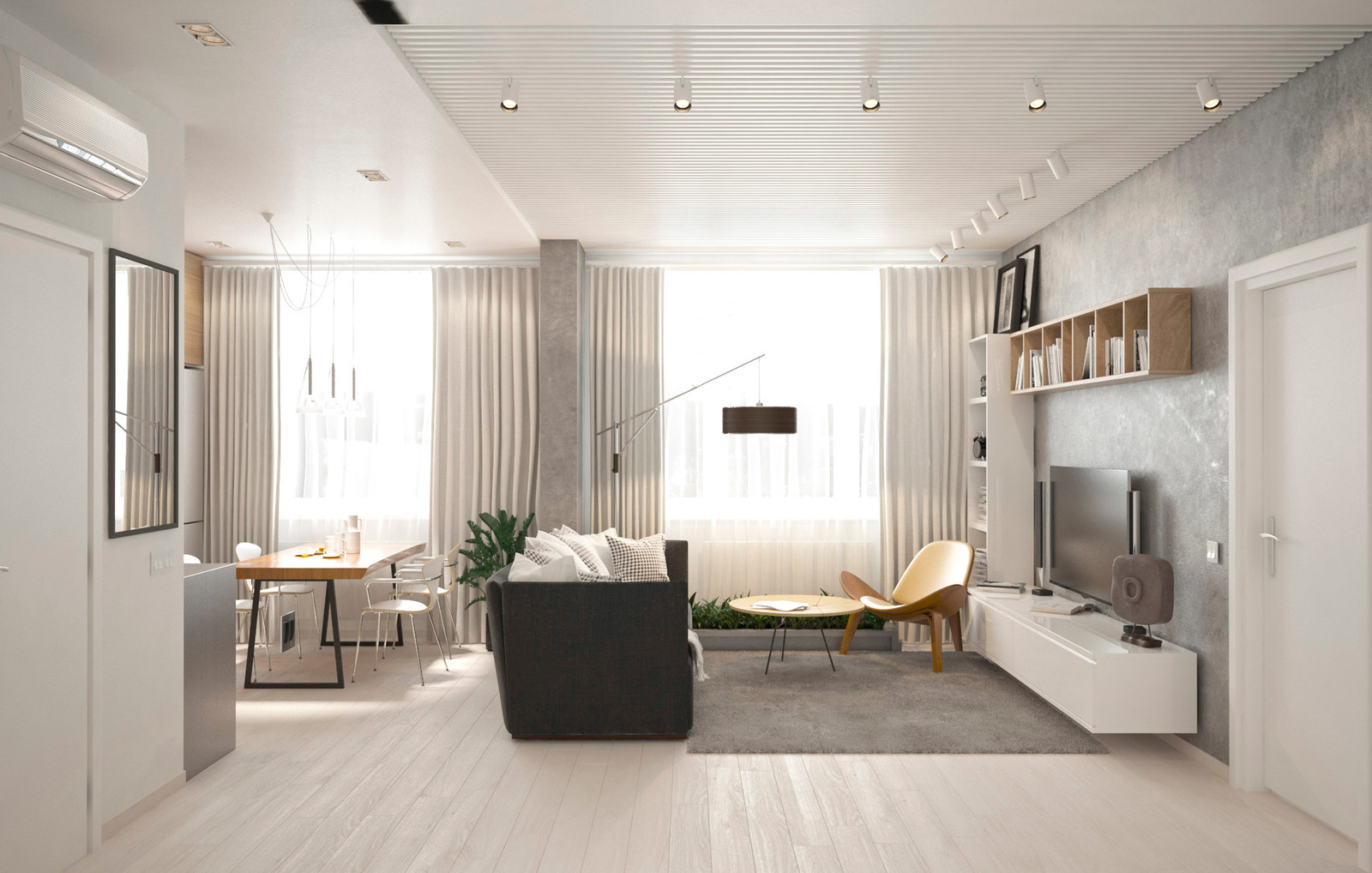 Проект квартиры 72м