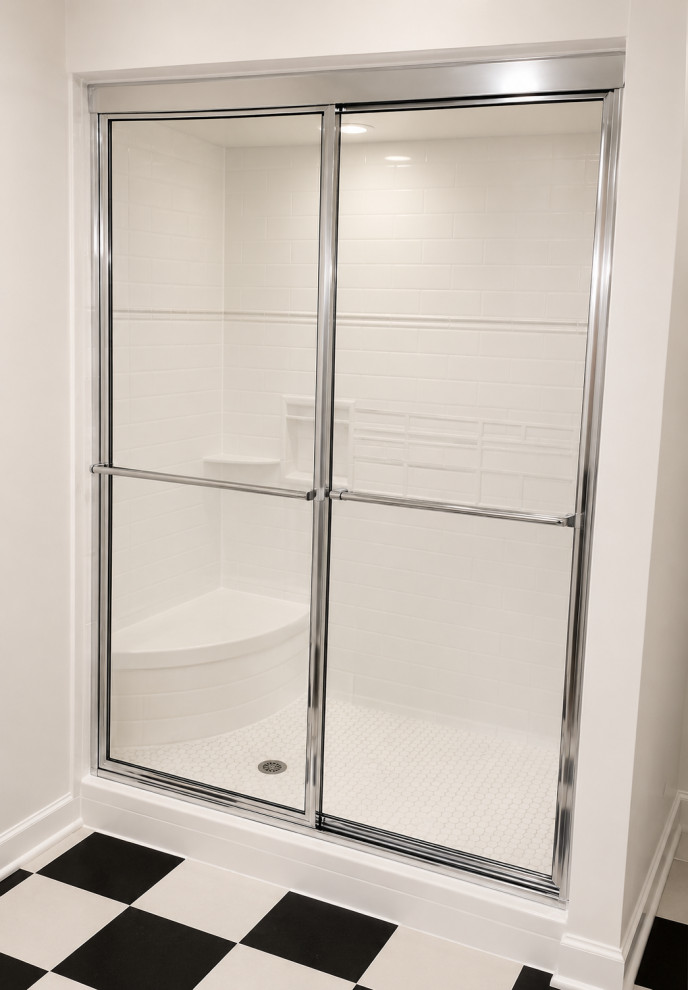 Ann Arbor - Finished Basement, Bar, Bathroom, Stone Fireplace & Custom Dry Sauna