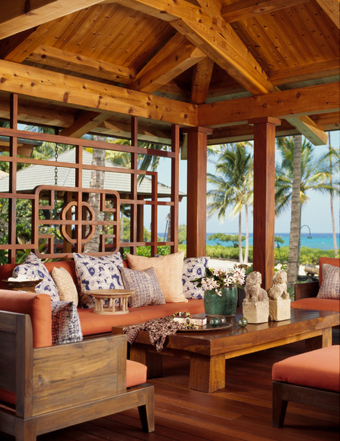 Great Lanai Tropical Porch Hawaii By Zak Architecture