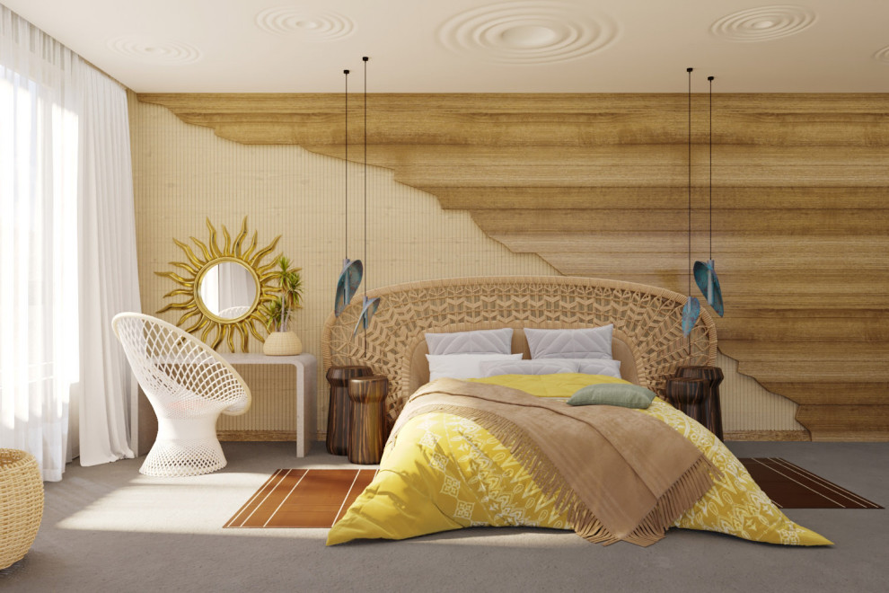 Ethnic+Contemporary apartment