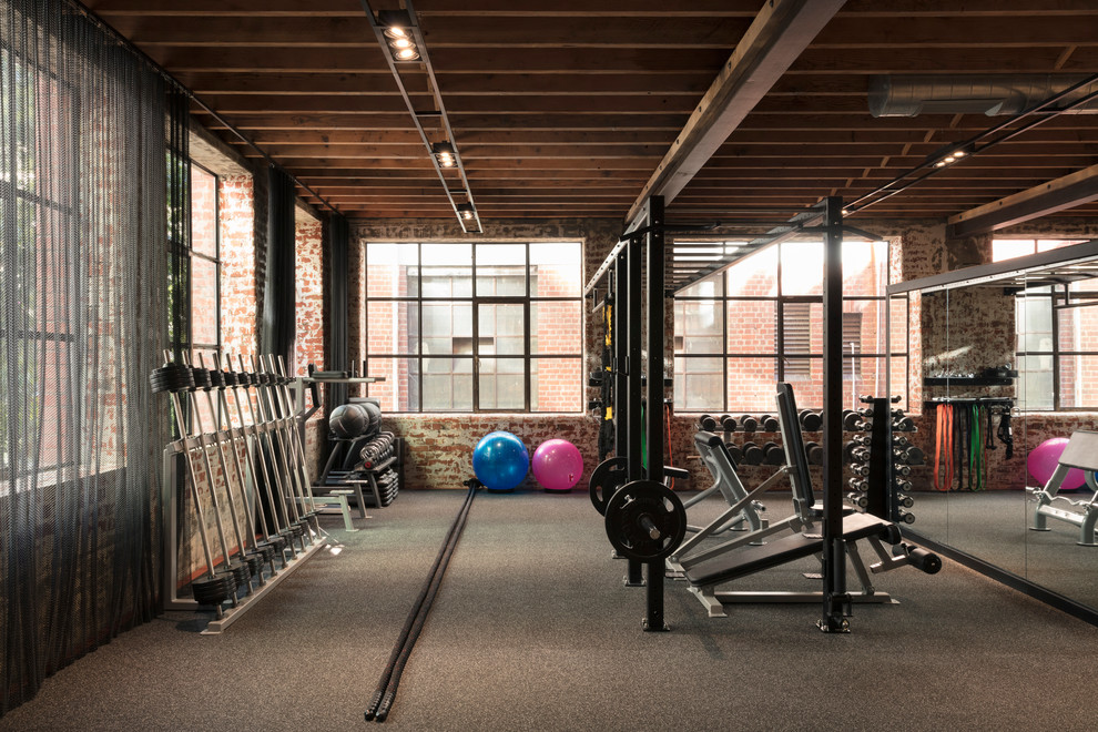 Cityscape Warehouse - Industrial - Home Gym - Melbourne - by Centrum ...