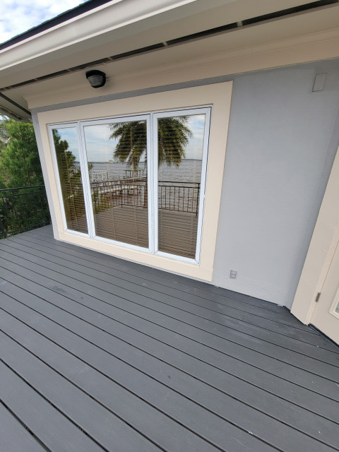 Two Story Back Deck Replacement costero-terraza-y-balcon
