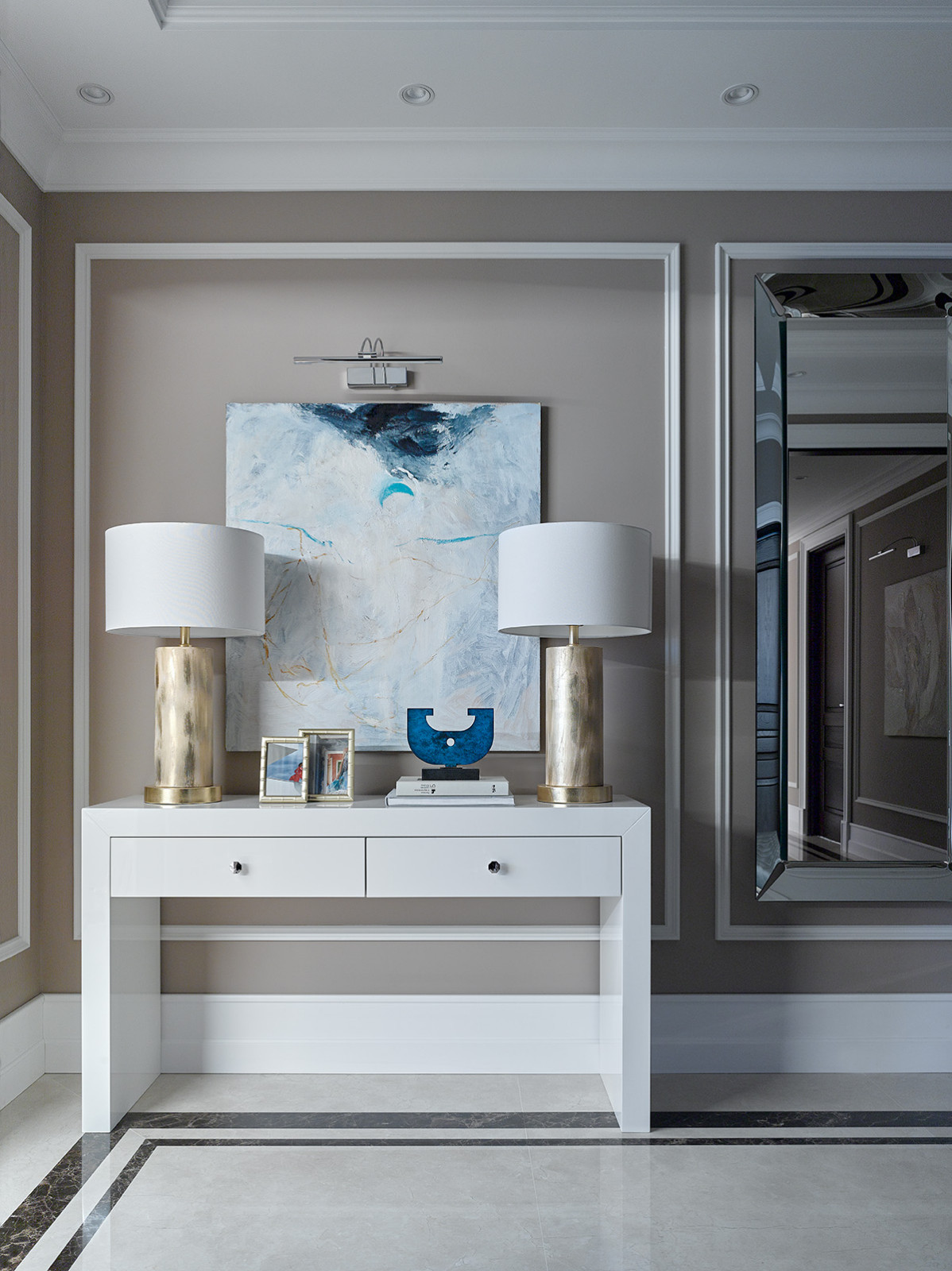 Элегантная квартира с элементами ар-деко