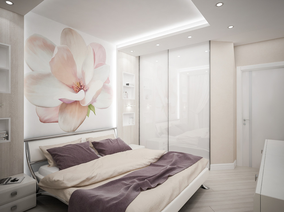 Дизайн интерьера спальни в Нагатино