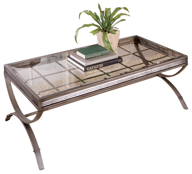 Steve Silver Emerson 3 Piece Occasional Table Set in Silver