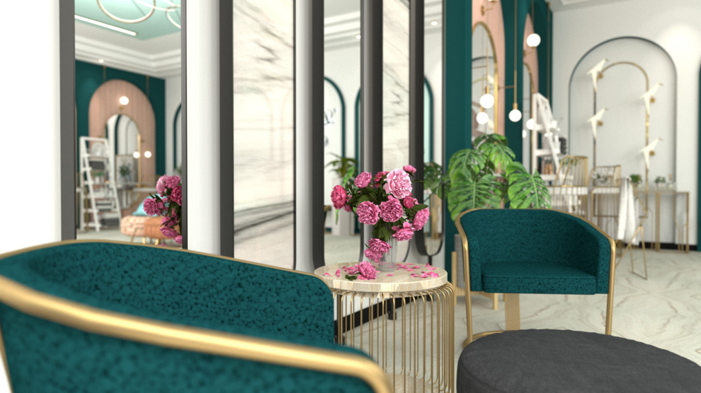 Mannheim Hair Salon CGI - 3 different design