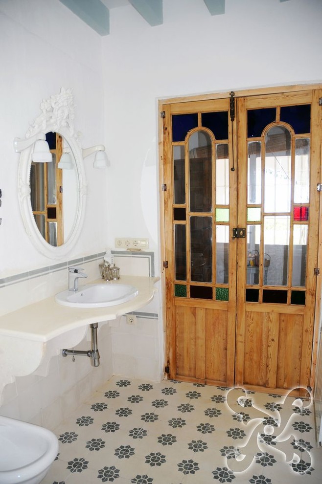 Bathroom - mediterranean bathroom idea in Other
