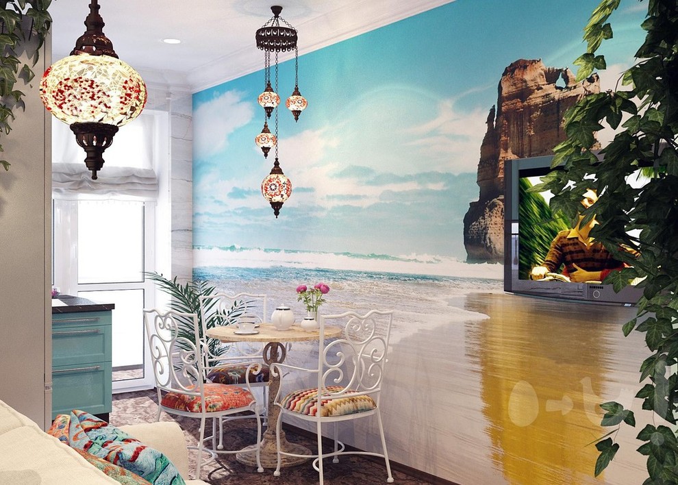 Квартира-студия в Средиземноморском стиле