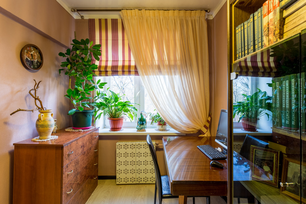 Римская шторы и тюль на подхвате