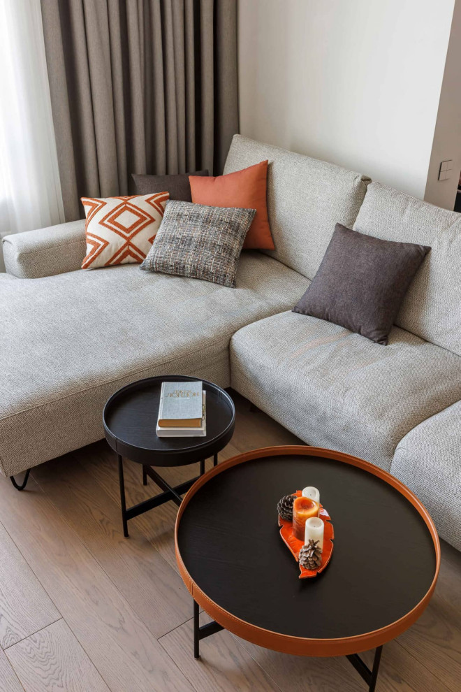 Дизайн и ремонт квартиры в ЖК «Хедлайнер» — Классическая геометрия