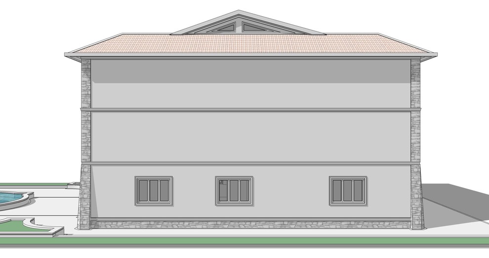 Гостевой дом. Фасад 02