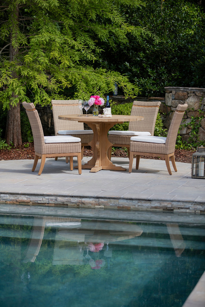 Patio - transitional patio idea