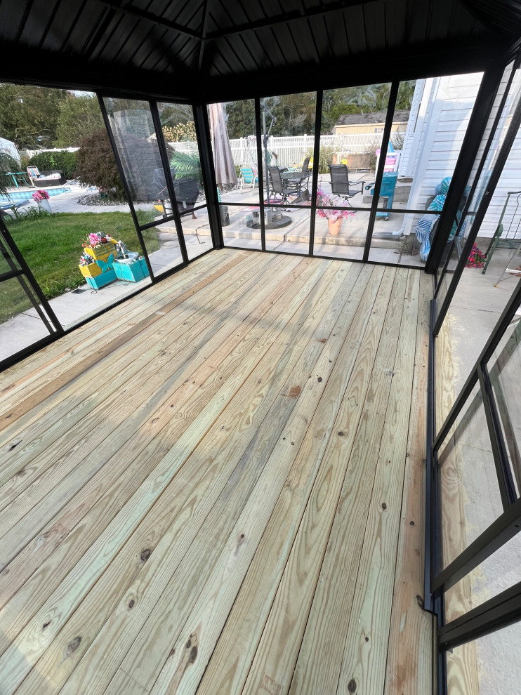 Franklinville, Floating Deck & Pergola