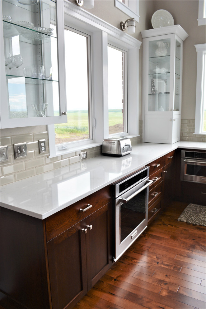 Inspiration for a transitional kitchen remodel in Seattle