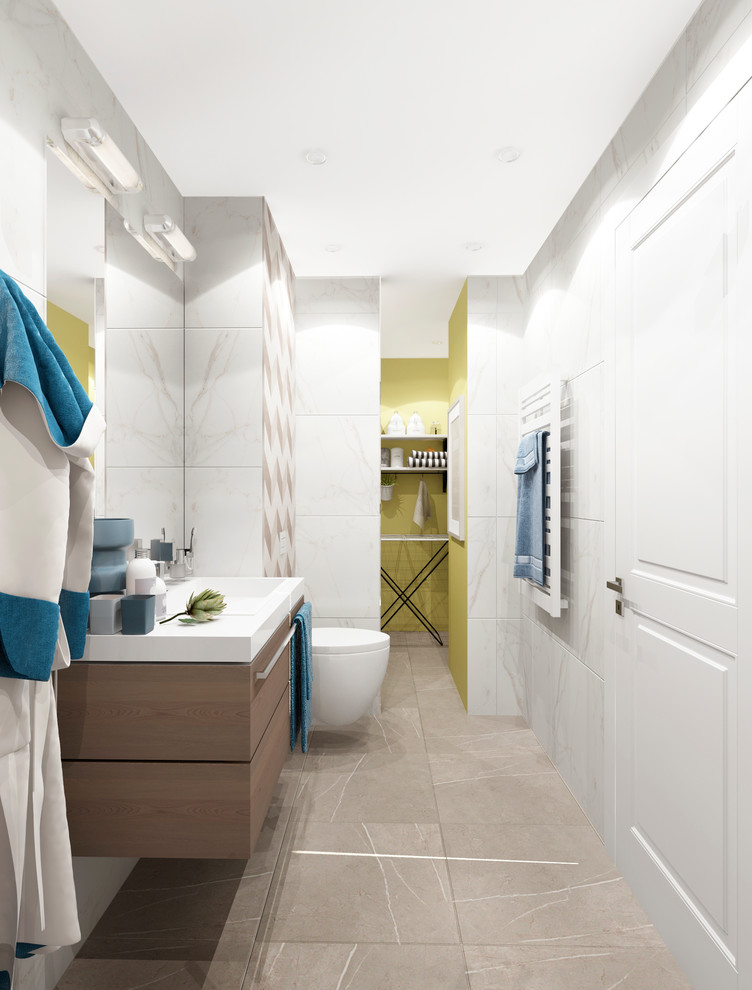 Квартира 80 м2 в современном стиле, для молодой семьи