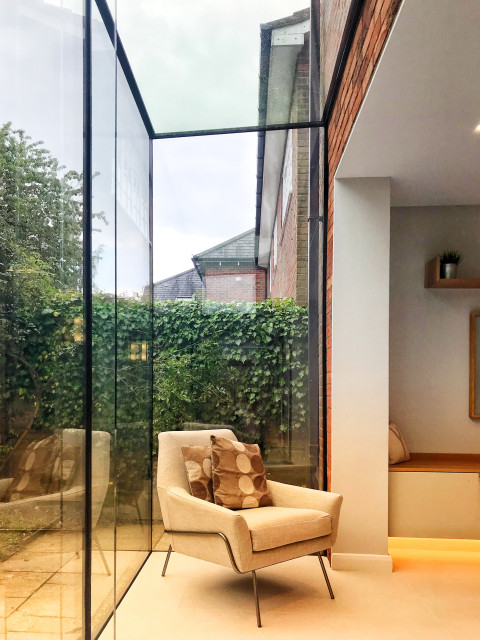 Glass Box Extension contemporary-uterum