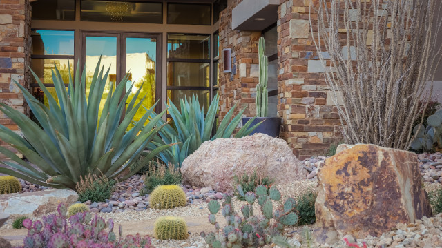 Softscaping garden