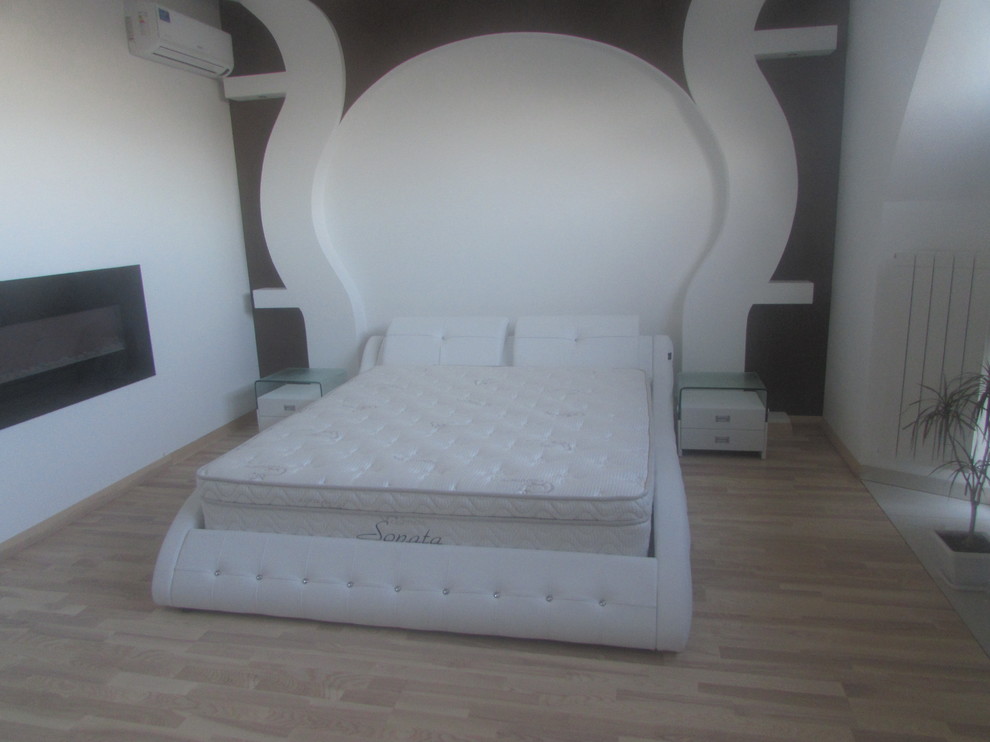 Украинские интерьеры спален с продукцией Sonata Mobel