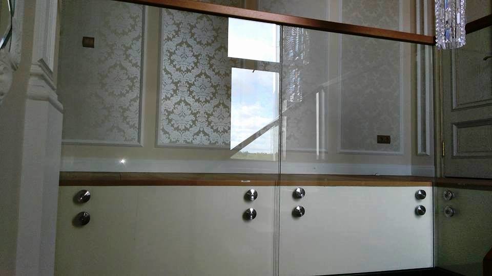 Самонесущие ограждения из стекла Маршаг