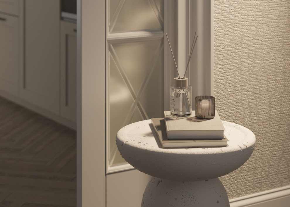 Проект кухни-гостиной 32 кв.м.