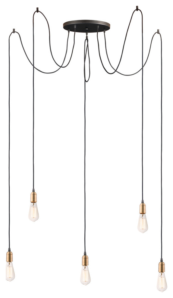 Early Electric 5-Light Pendant