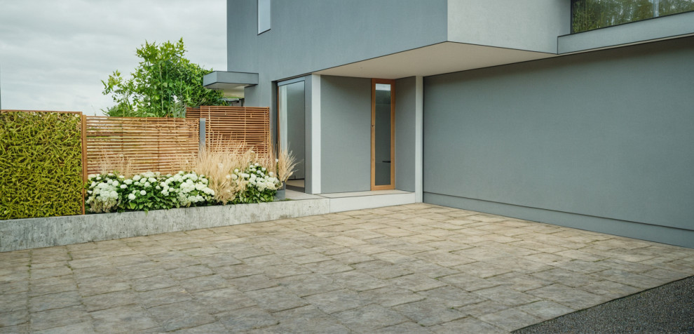 Eleganter Hauseingang