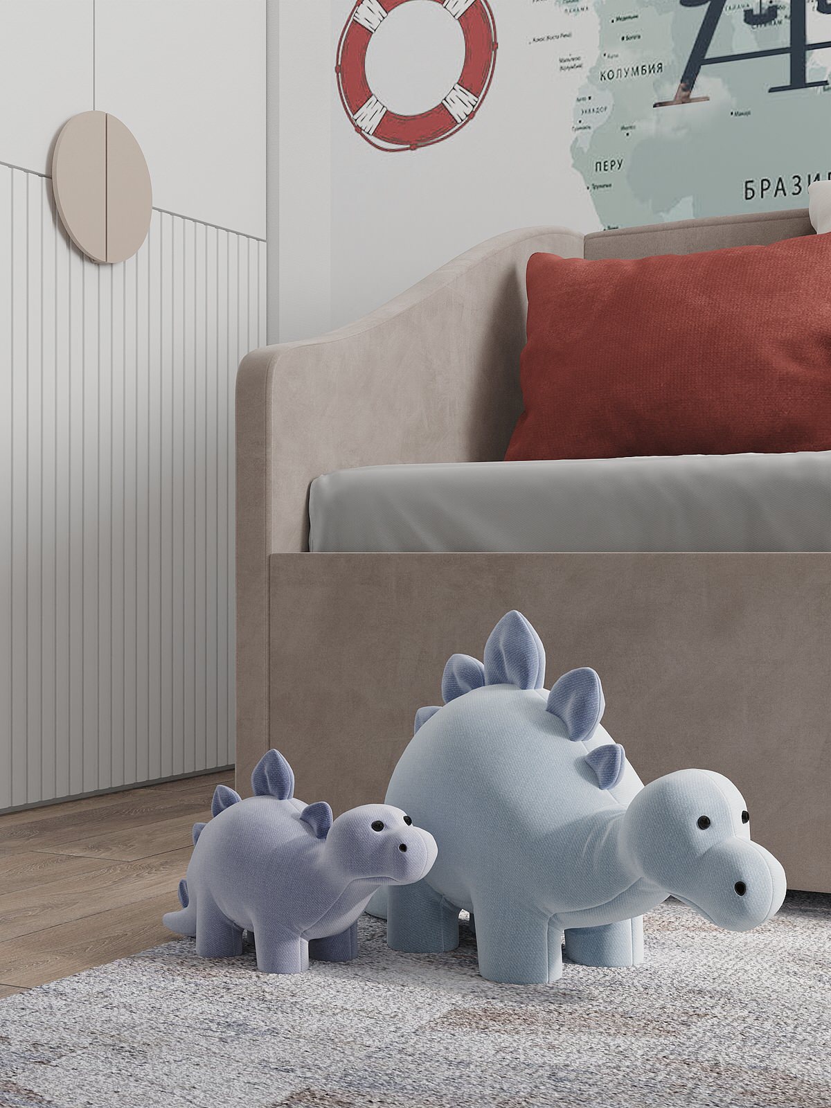 Трехкомнатная квартира 75 кв.м