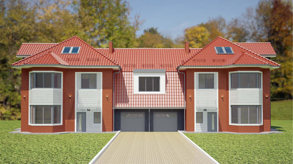 Оформление фасада частных домов